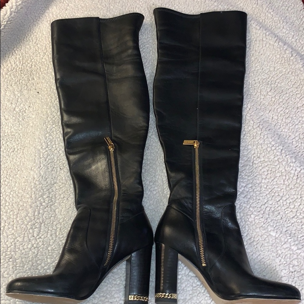 Michael Kors Black Over the Knee Boots
